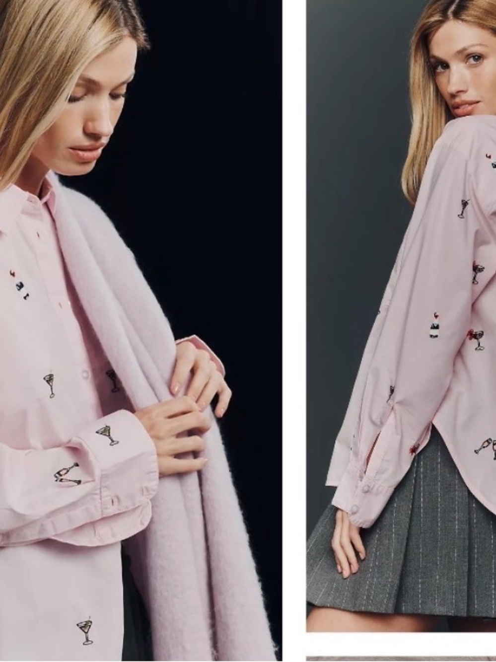 Anthropologie MAEVE Bennett button down cocktail